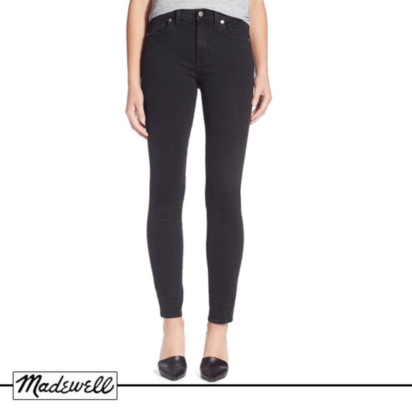 Madewell Denim - Madewell 'High Riser - Skinny Skinny' Jeans (Lunar